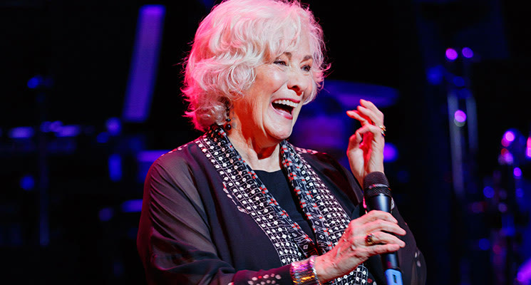 Betty Buckley performing in Defying Gravity at Theatre Royal Sydney in 2016