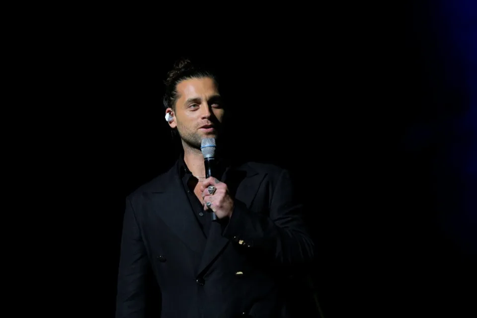 Bradley Jaden performing in Manila in 2024