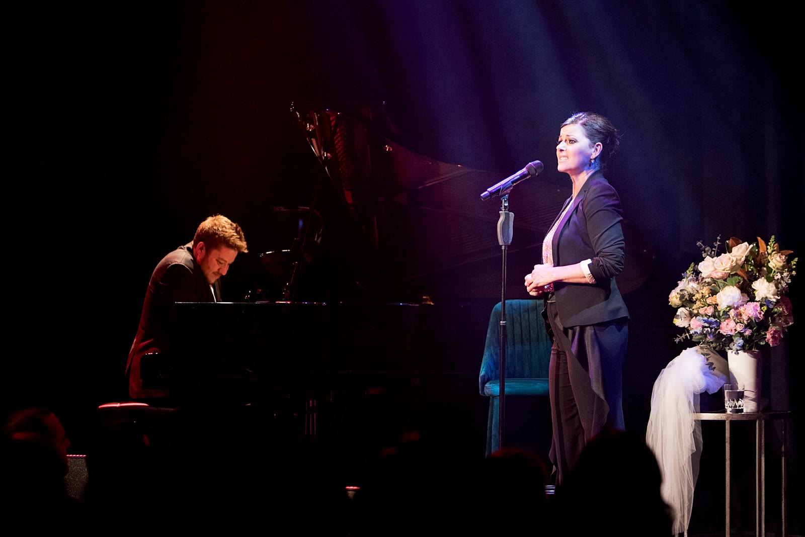 Ruthie Henshall singing in Live & Intimate at Sydney Opera House in 2019